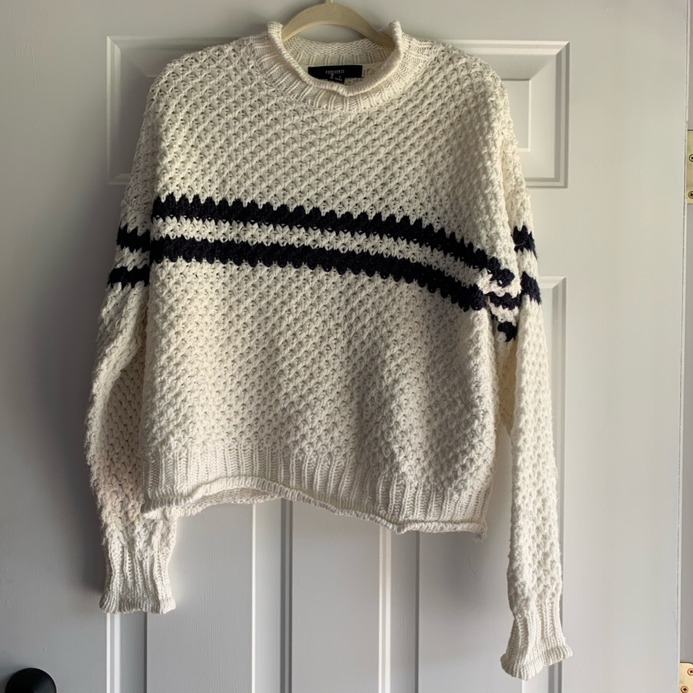 Mock neck sweater